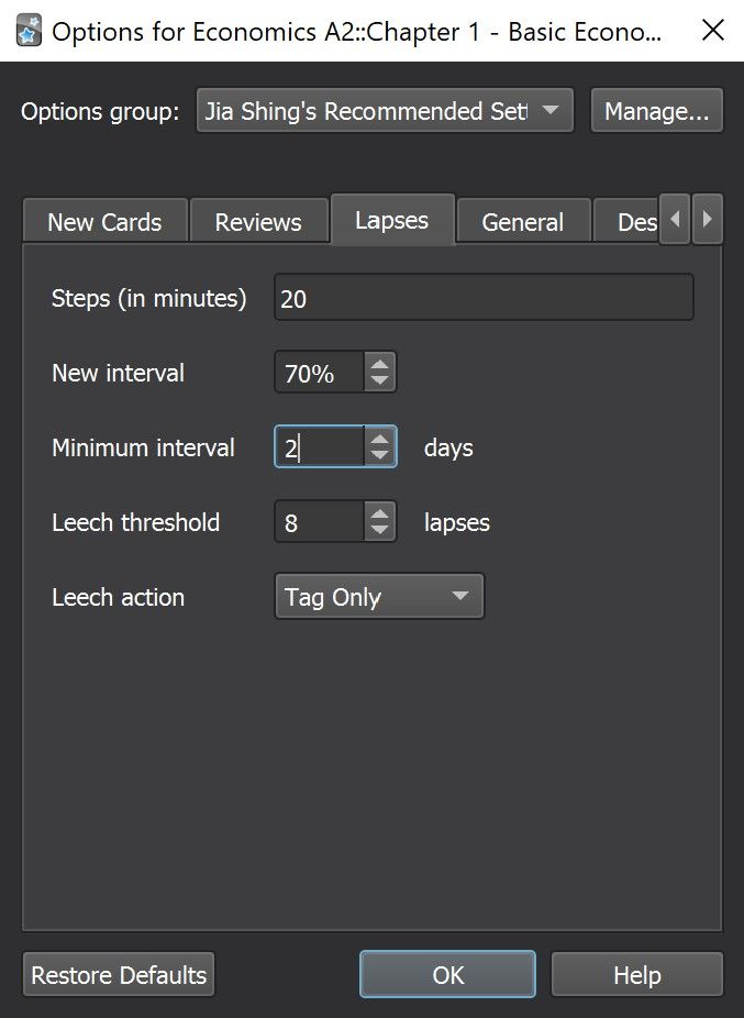 ANKI: Creating Decks, Modifying Settings, Adding & Editing Cards